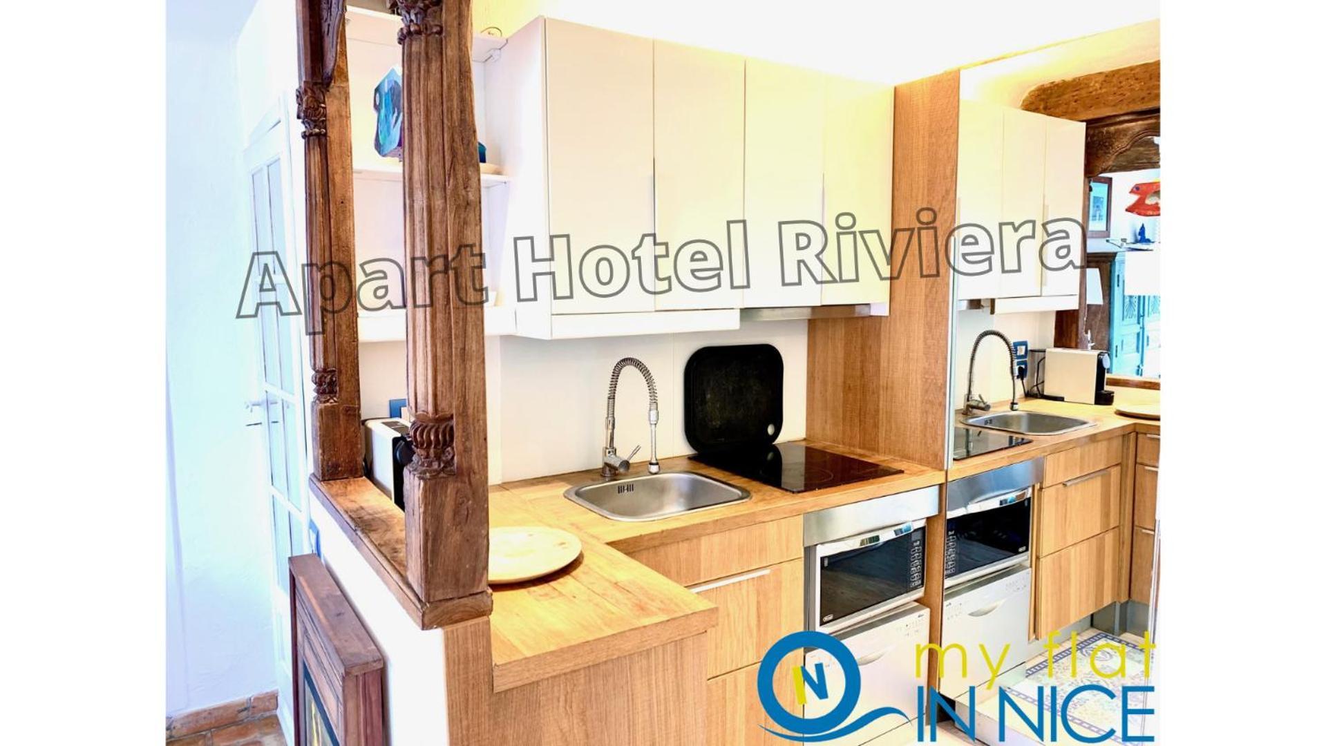 Aparthotel Riviera - Nice Cote D'Azur - Old Town - Promenade Des Anglais Zewnętrze zdjęcie