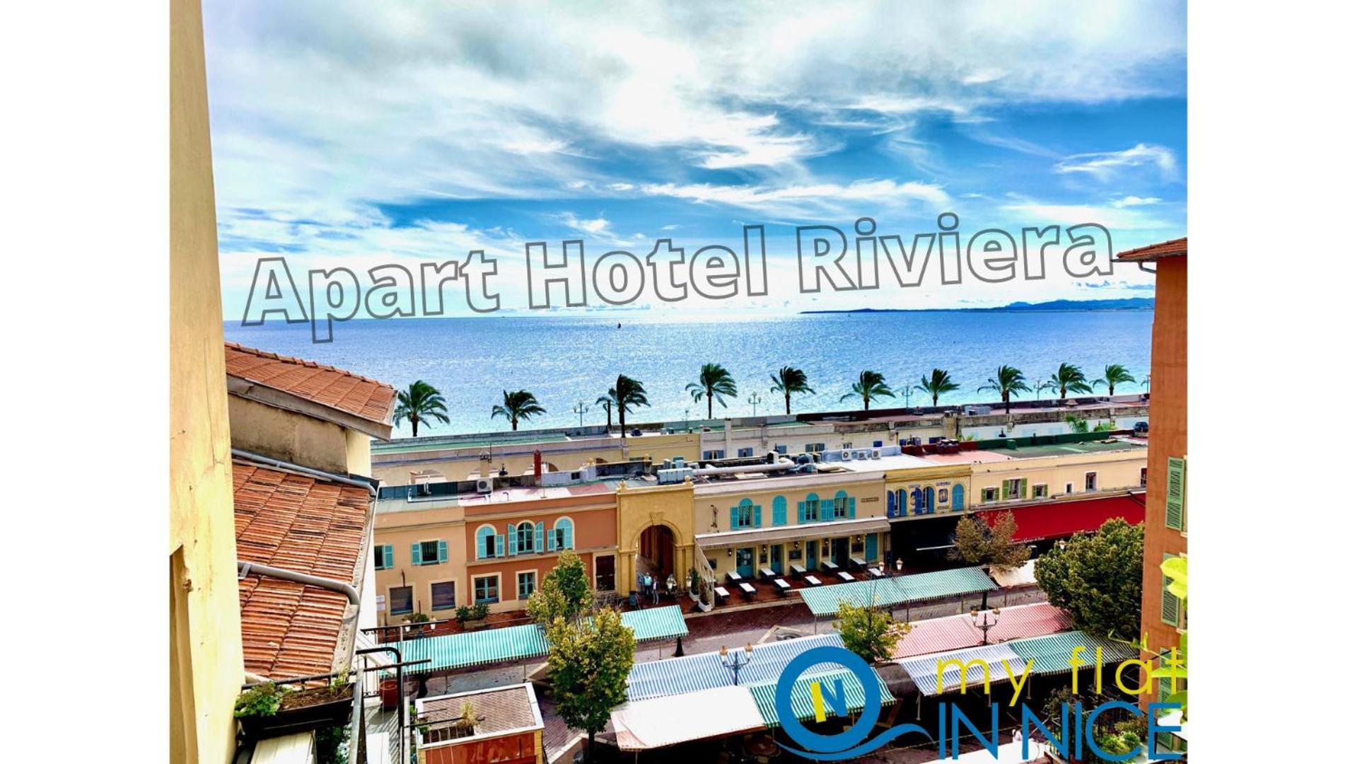 Aparthotel Riviera - Nice Cote D'Azur - Old Town - Promenade Des Anglais Zewnętrze zdjęcie